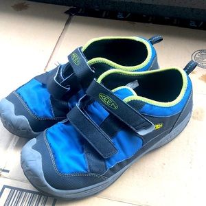 KEEN Speed Hound Men’s Blue Black / Evening Primrose 2 Slip On Shoes Size 7
